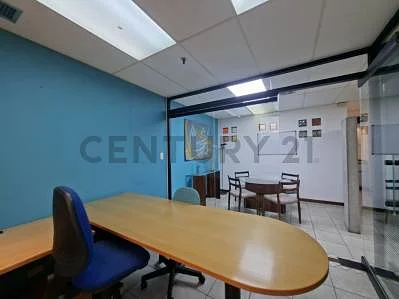 Dining area with table