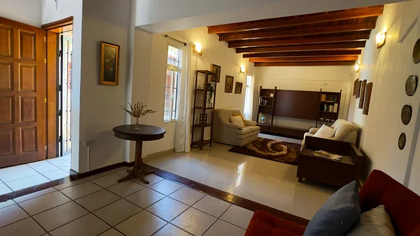 Fourth bedroom sitting area