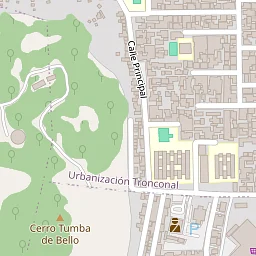 Parking area and entrance