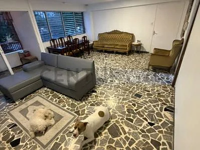 Master bedroom with king bed