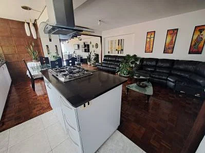Modern gourmet kitchen